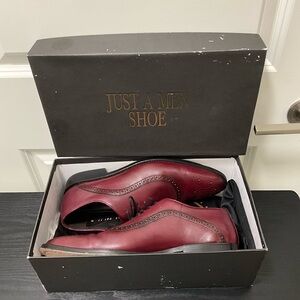 Burgundy Oxford Shoes